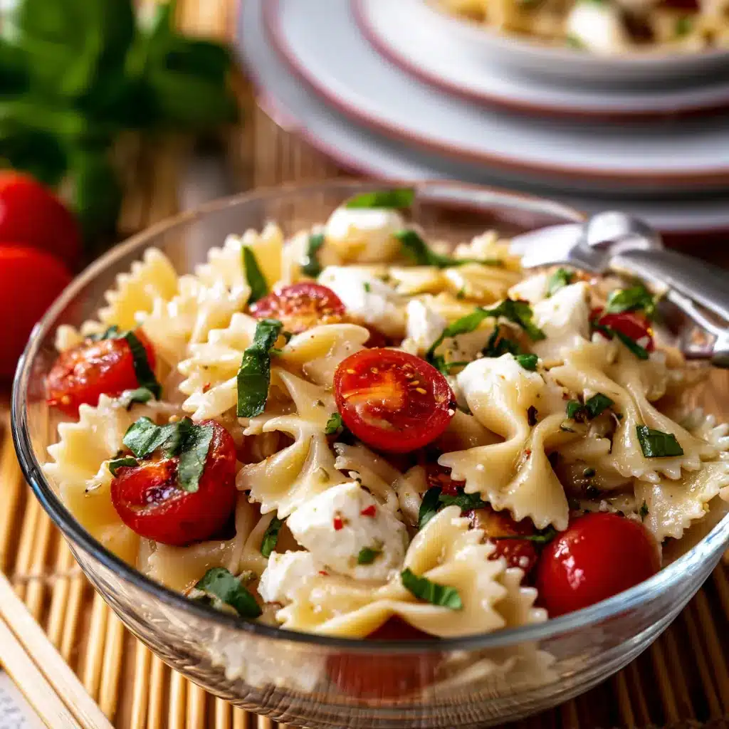 Caprese Pasta Salad – Fresh, Easy, and Perfect for Any Occasion 4 Caprese Pasta Salad