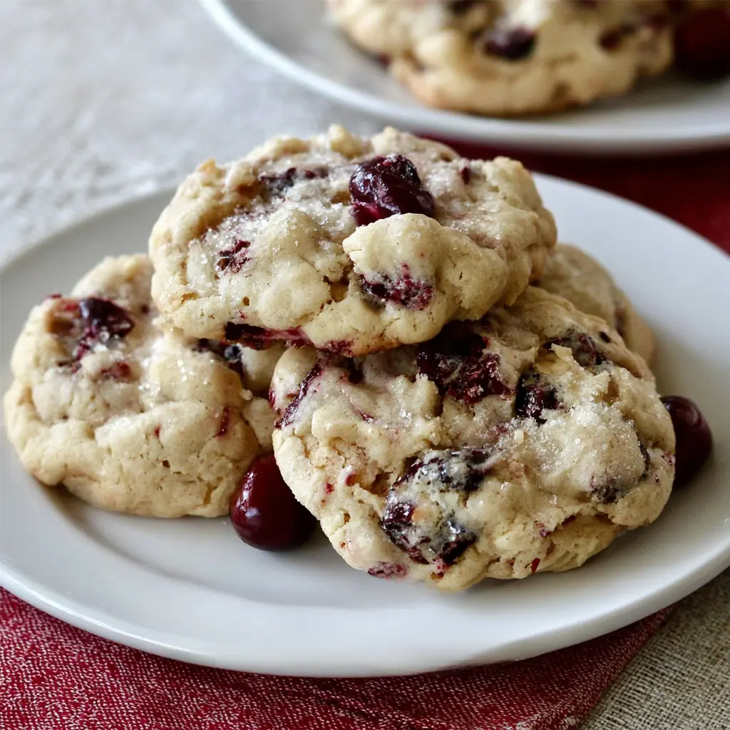 Cherry Melt-In-Your-Mouth Cookies