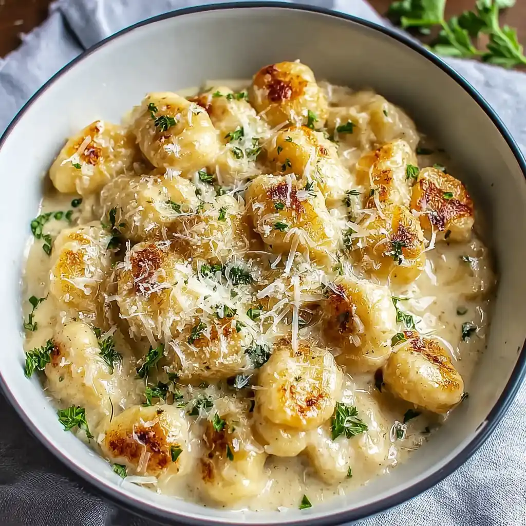Creamy Crack Chicken Gnocchi