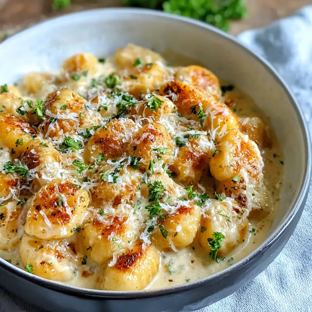 Creamy Crack Chicken Gnocchi