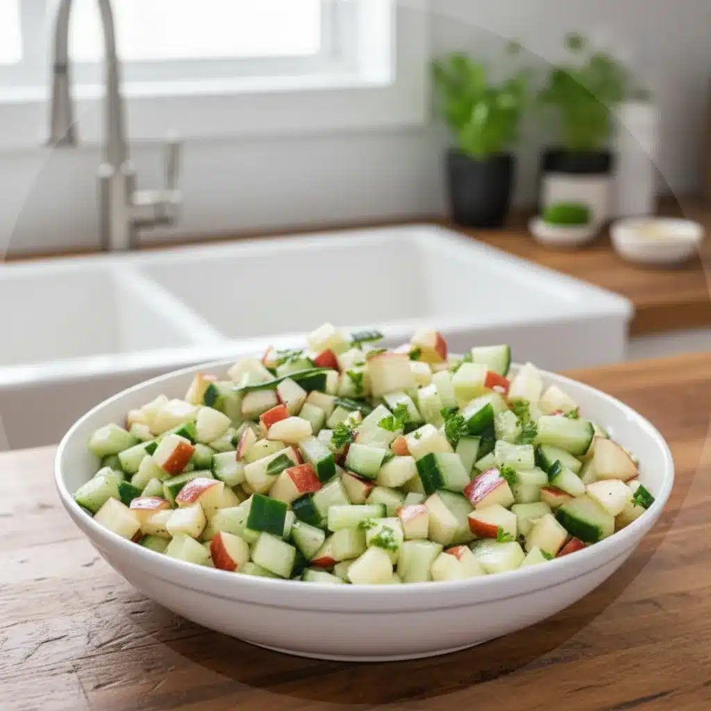 Cucumber Apple Salad