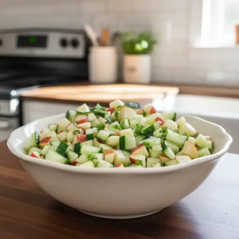 Cucumber Apple Salad