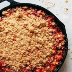 Extra Crisp Strawberry Rhubarb Crisp