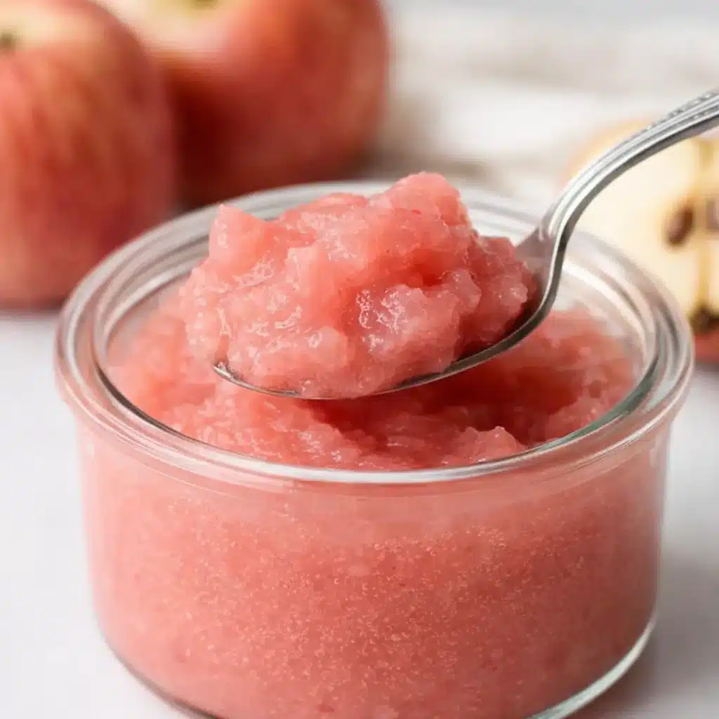 Flavorful Rhubarb Applesauce