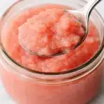 Flavorful Rhubarb Applesauce