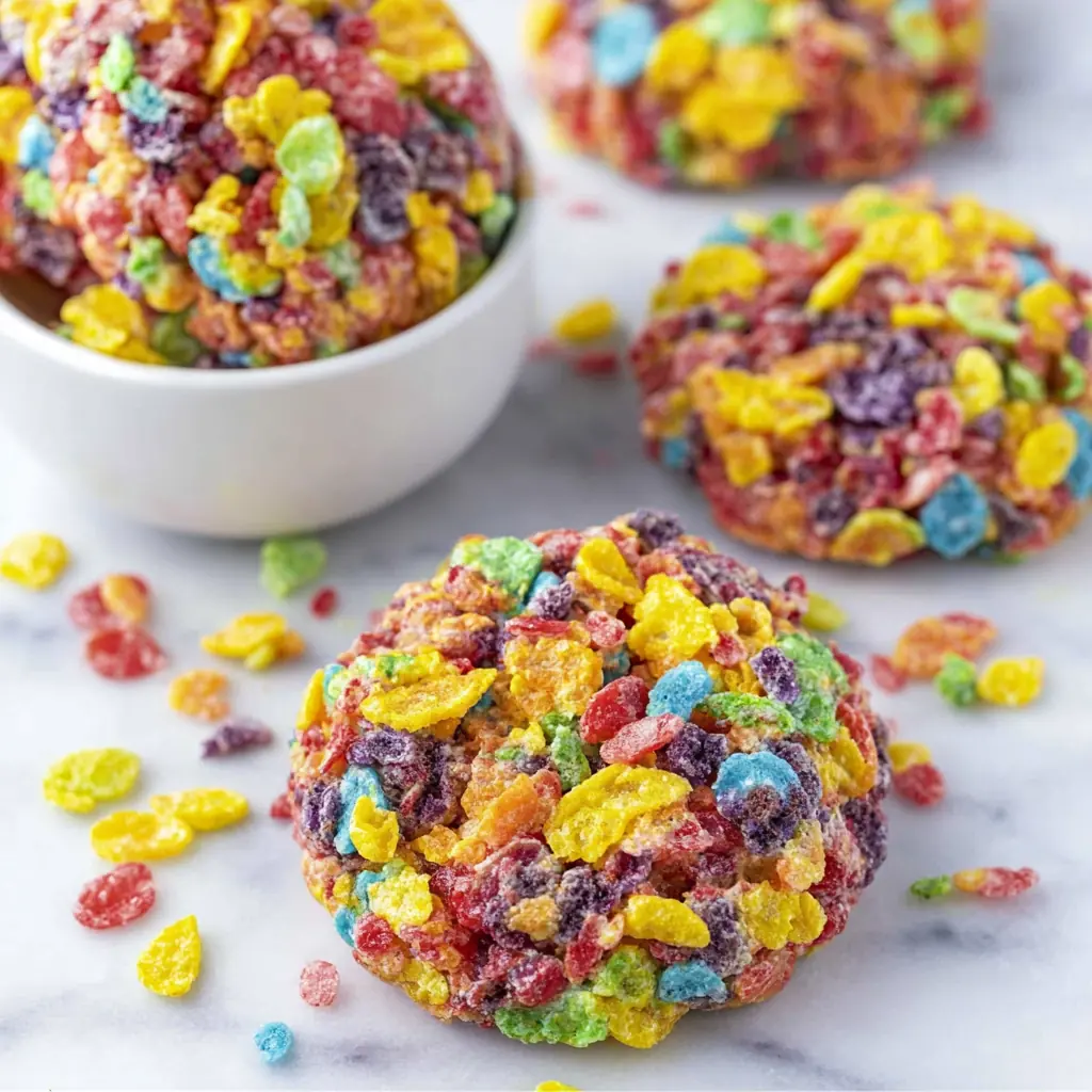 Fruity Pebbles cookies