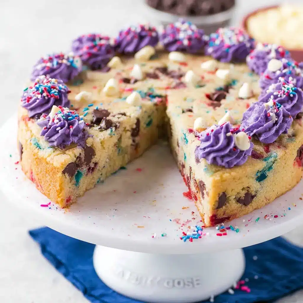 Funfetti cookie cake