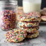 Gluten Free Sprinkle Sugar Cookies