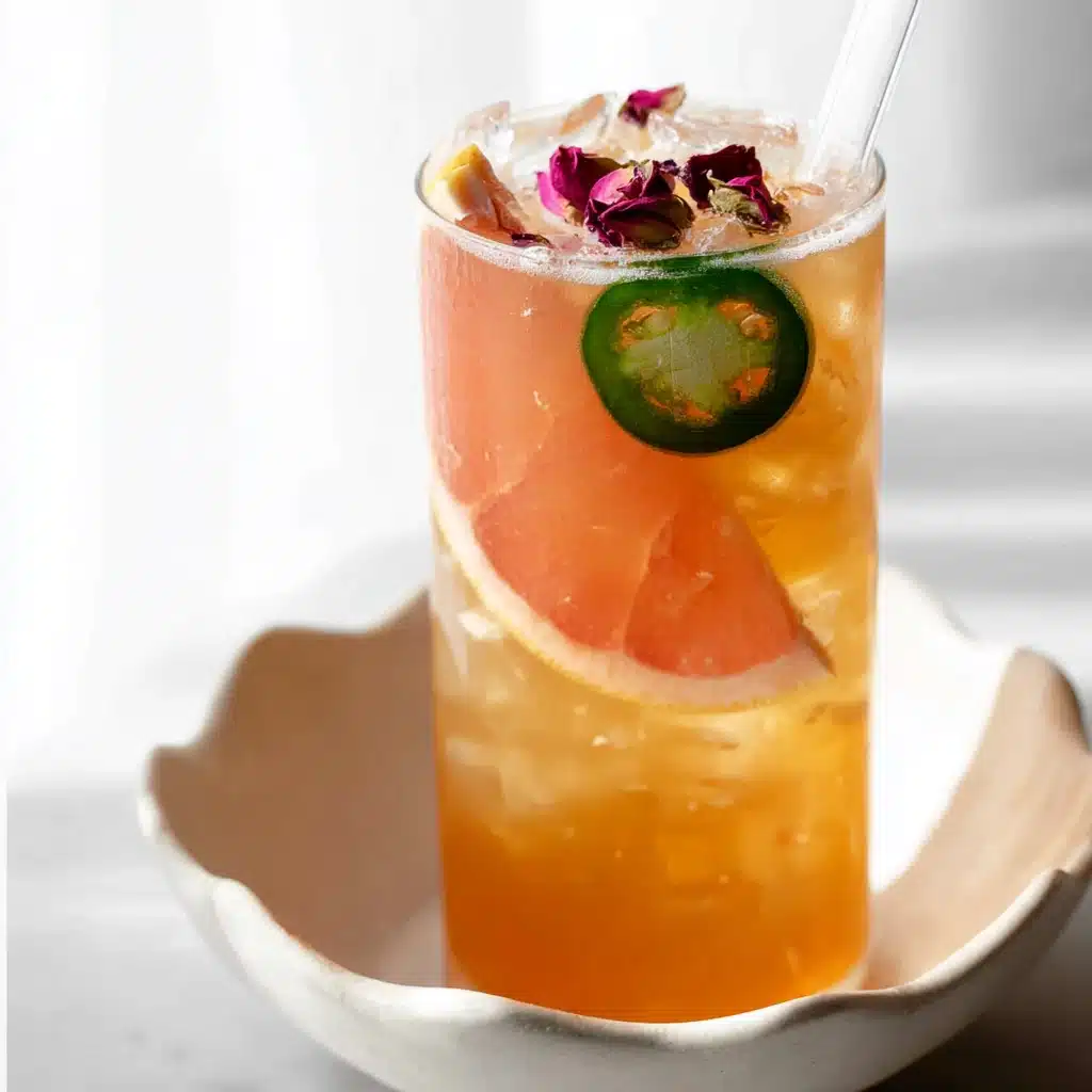 Grapefruit Jalapeno Mocktail