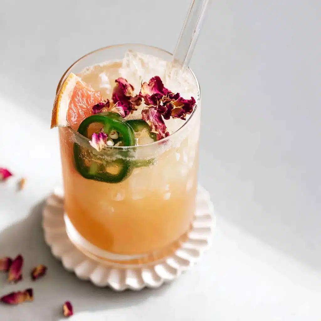 Grapefruit Jalapeno Mocktail