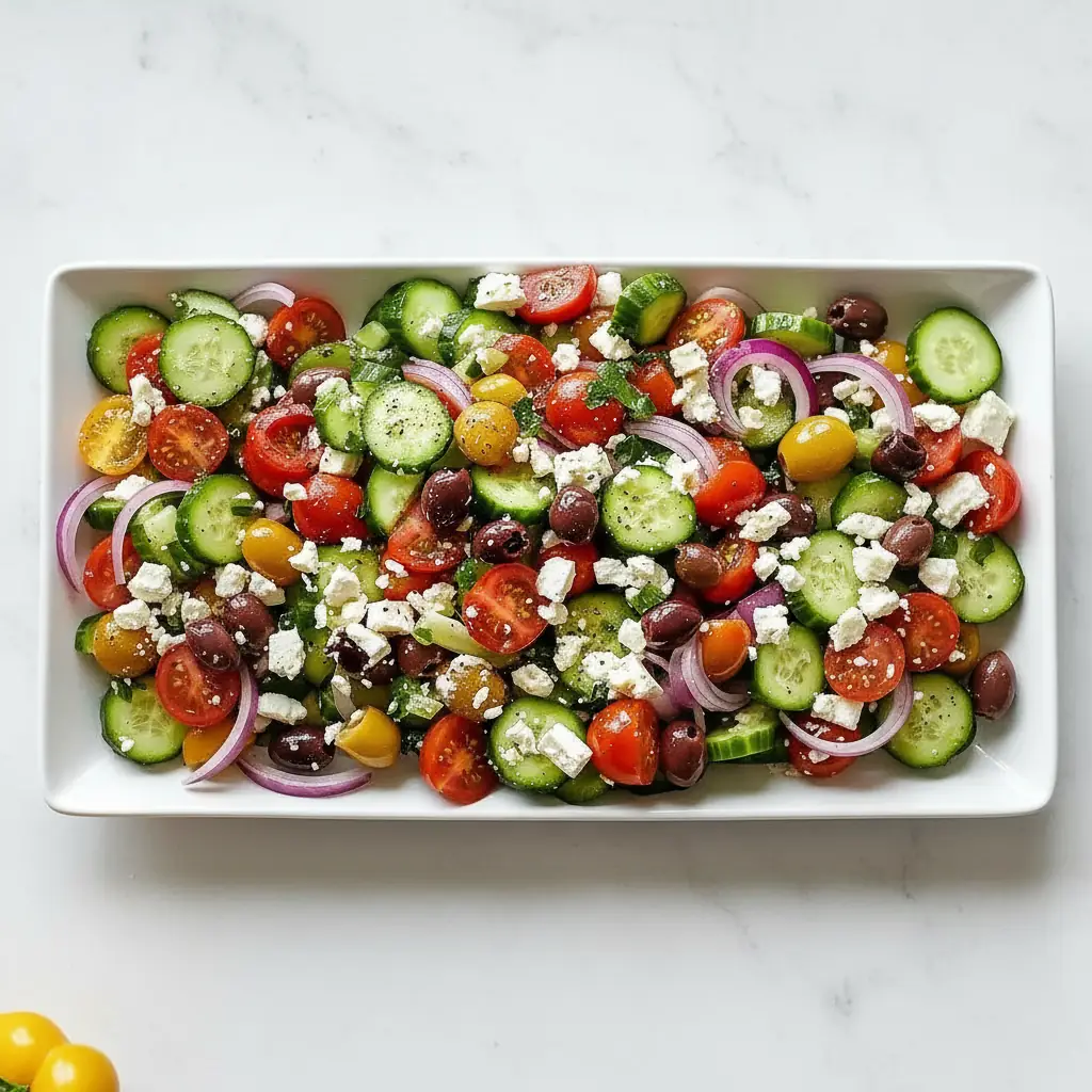 Greek Salad Recipe – Fresh, Simple, and Absolutely Delicious 4 Greek Salad