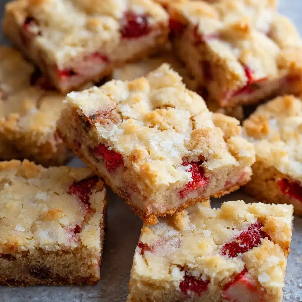 Hit Strawberry Rhubarb Cake