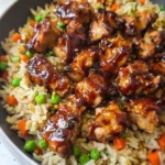 Honey BBQ Chicken Rice