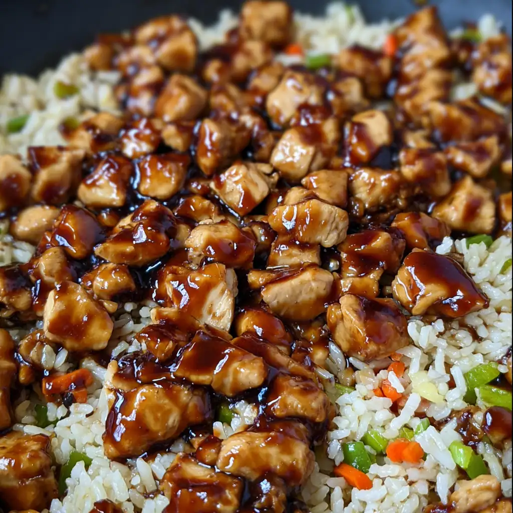 Honey BBQ Chicken Rice – Amazing One-Pan Comfort Dinner 4 Honey BBQ Chicken Rice