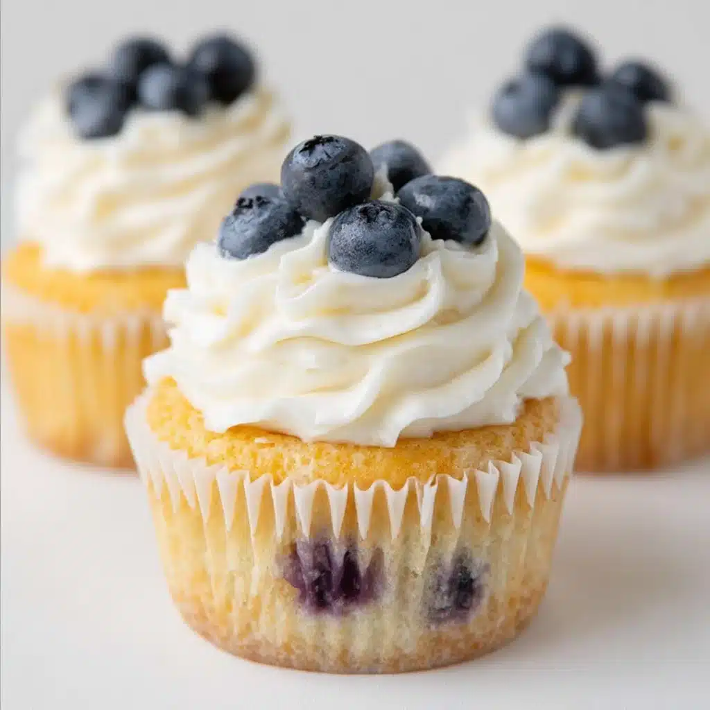 Lemon Blueberry Cupcakes