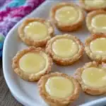Lemon Curd Cookie Cups