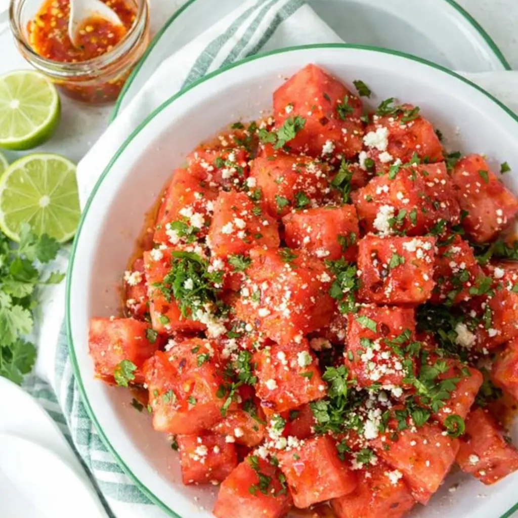 Mexican Watermelon Salad: A Fresh and Easy Summer Favorite 4 Mexican Watermelon Salad