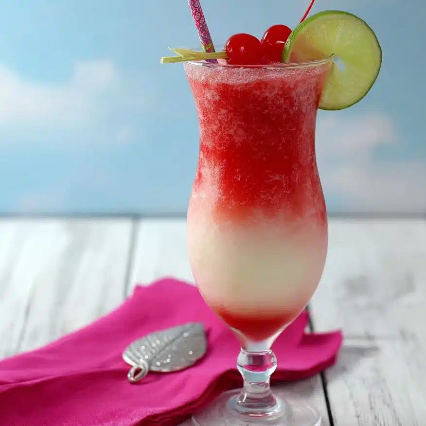 Miami Vice Mocktail: Amazing Frozen Non-Alcoholic Summer Drink 4 Miami vice mocktail