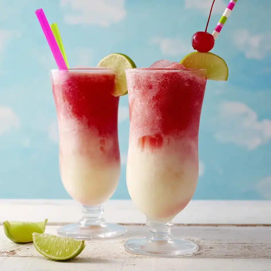 Miami vice mocktail