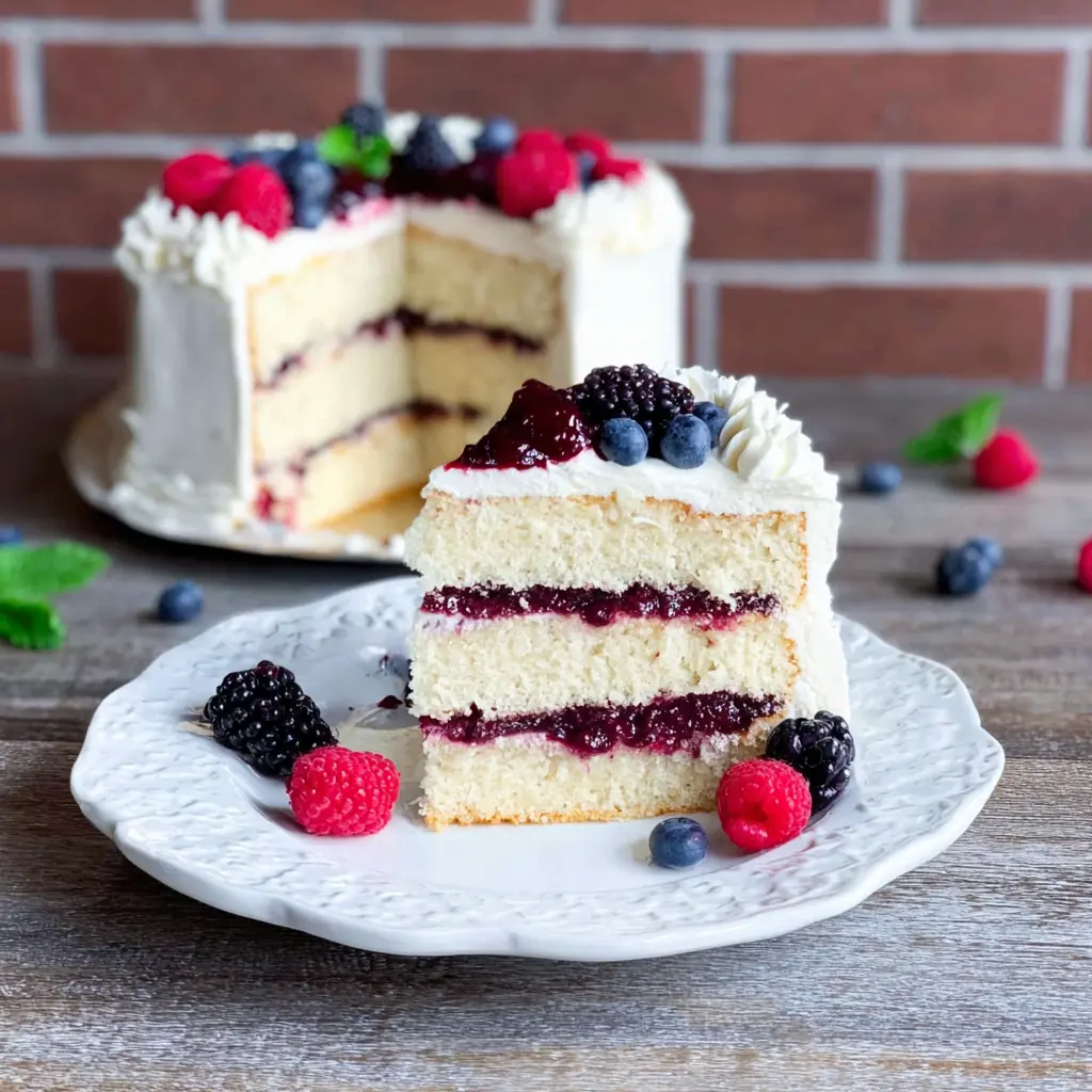 Mixed Berry Cake Filling