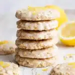 No bake lemon oatmeal cookies