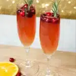 Non Alcoholic Christmas Mimosa