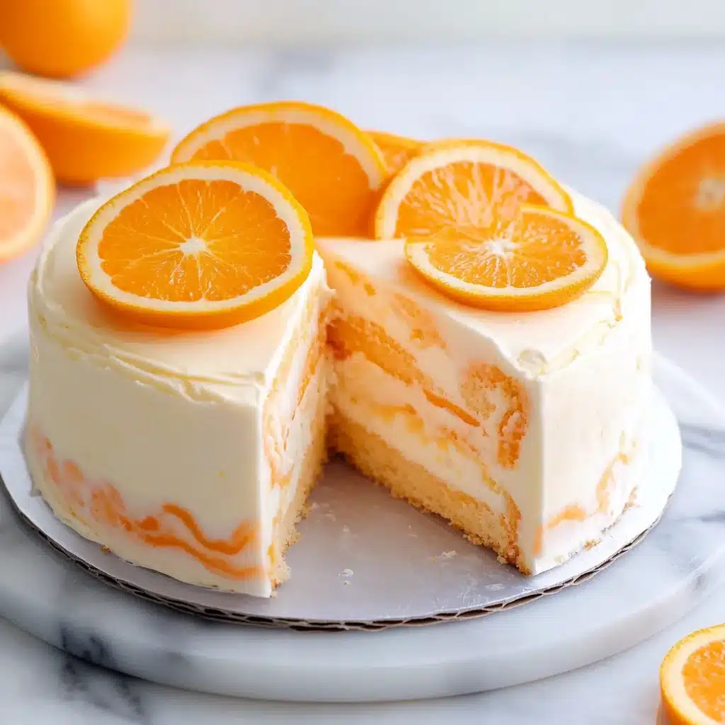 Orange Creamsicle Cheesecake