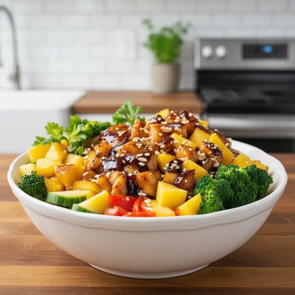 Pineapple Chicken Bowls