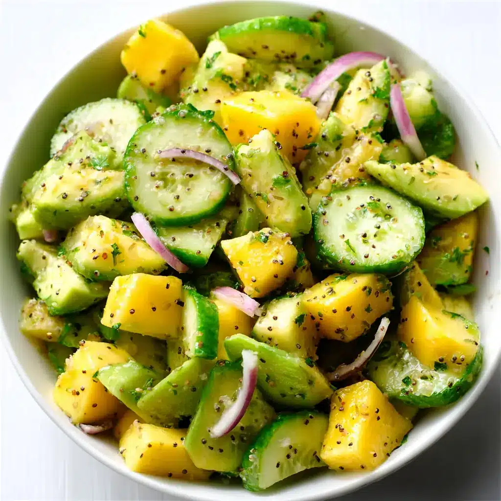 Pineapple Cucumber Salad