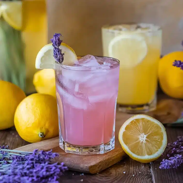 Purple Lemonade Mocktail