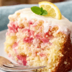 Rhubarb Cake with Cake Mix