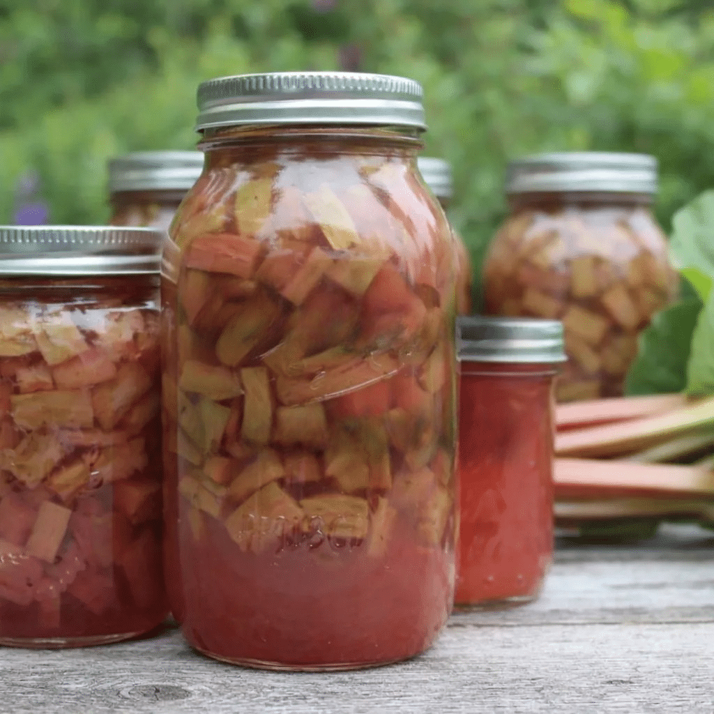 Rhubarb Canning Recipes: Amazing Ways to Preserve Rhubarb 4 Discover more delicious recipes by following me on Facebook and Pinterest.