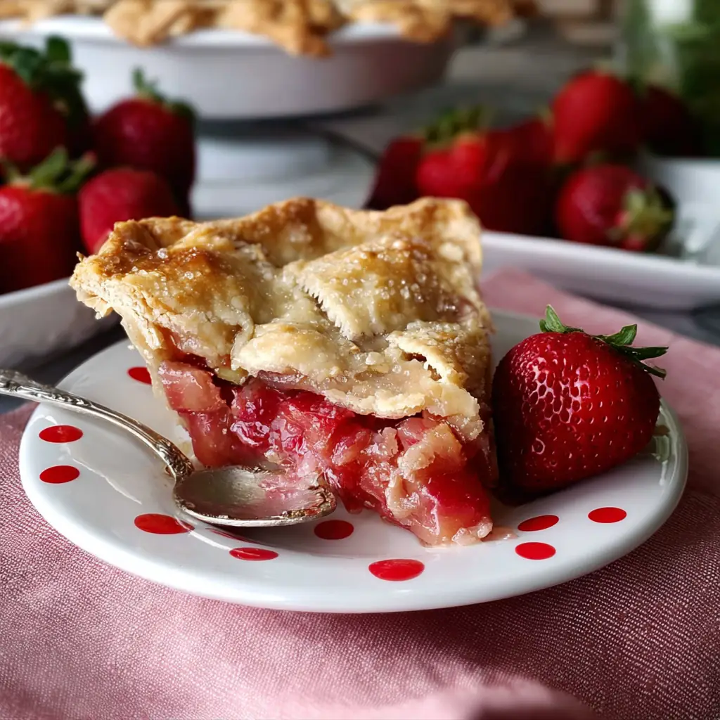 Fresh Strawberry Rhubarb Pie: Amazing Classic Homemade Delight 4 Fresh Strawberry Rhubarb Pie