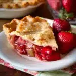 Fresh Strawberry Rhubarb Pie
