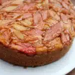 Rhubarb Upside-Down Cake