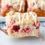 Spaceships Strawberry Rhubarb Cake