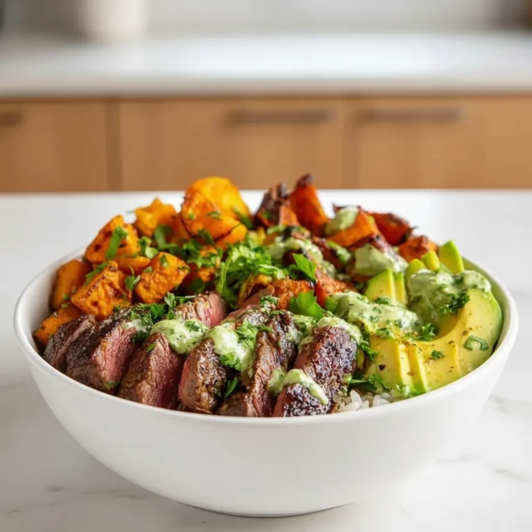 Steak Sweet Potato Bowls