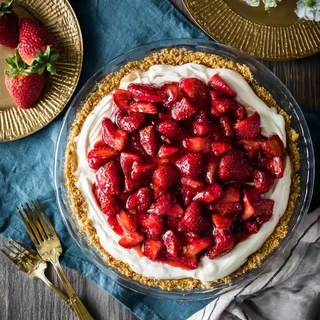 Strawberry Cream Cheese Pie
