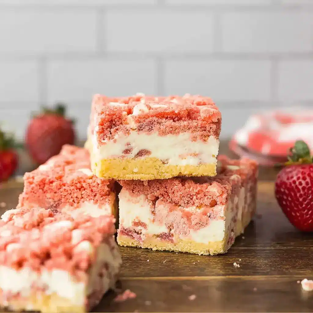 Strawberry Crunch Bars That Taste Absolutely Amazing Every Time 4 Strawberry Crunch Bars