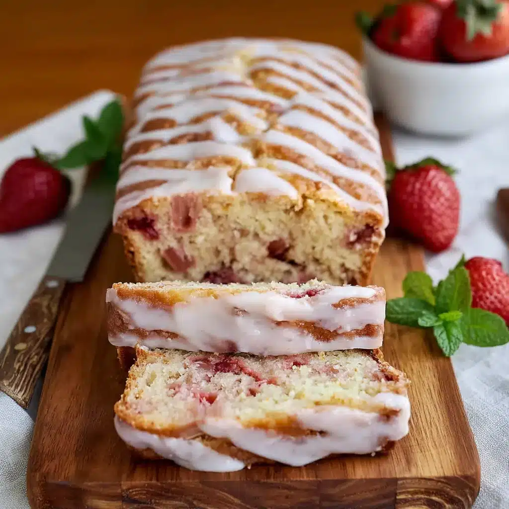 Strawberry Rhubarb Bread