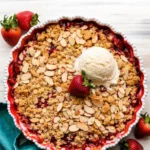 Strawberry Vanilla Crisp