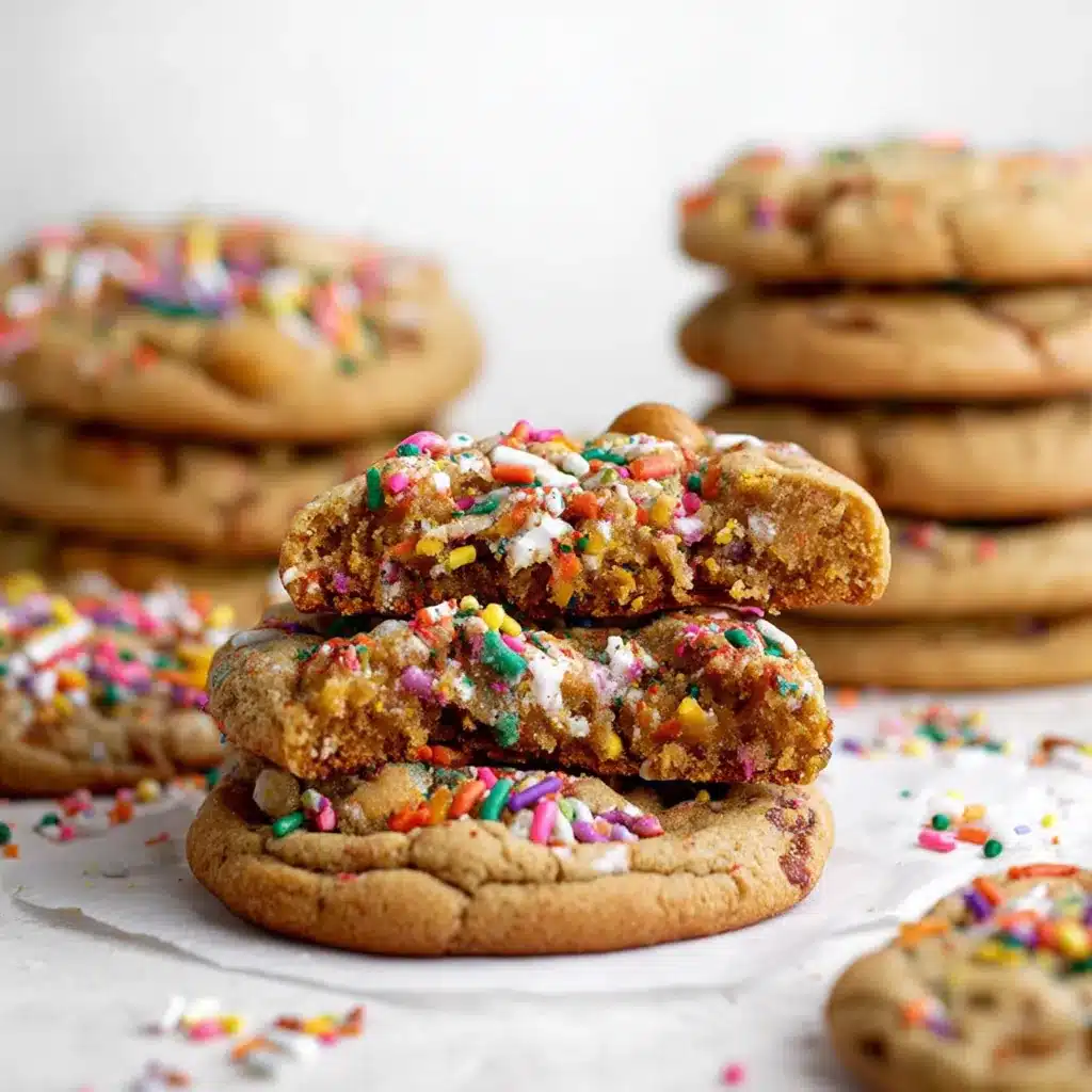 Teddy Graham Funfetti Cookies