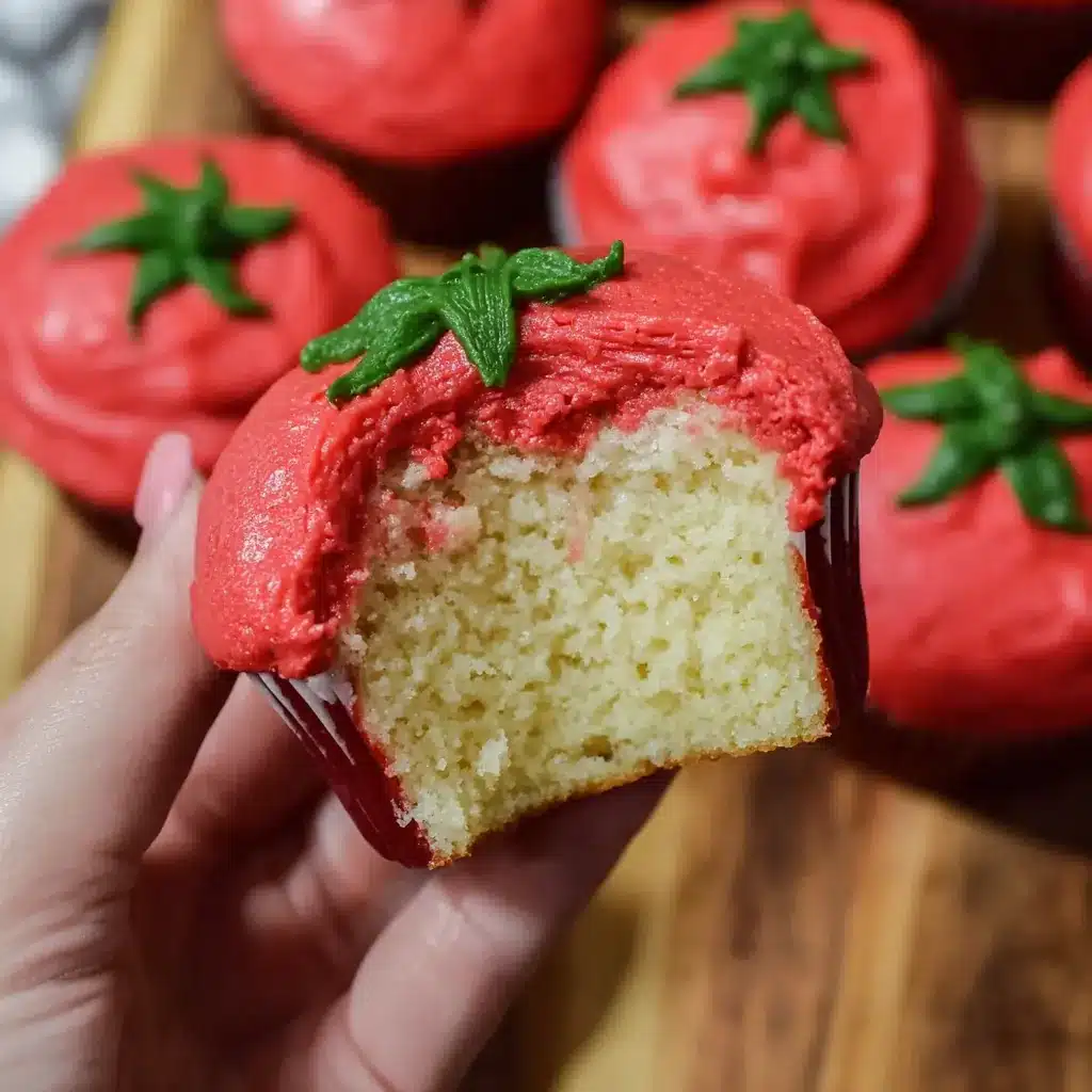 Tomato Girl Summer Cupcakes – Amazing Easy Recipe for Sweet Treats 4 Tomato Girl Summer Cupcakes