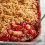 Traditional Rhubarb Crisp