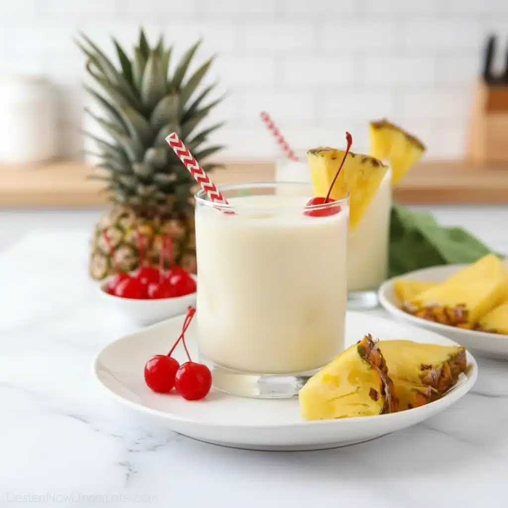 Virgin Blackberry Pina Colada