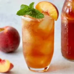 3-Ingredient Peach Iced Tea