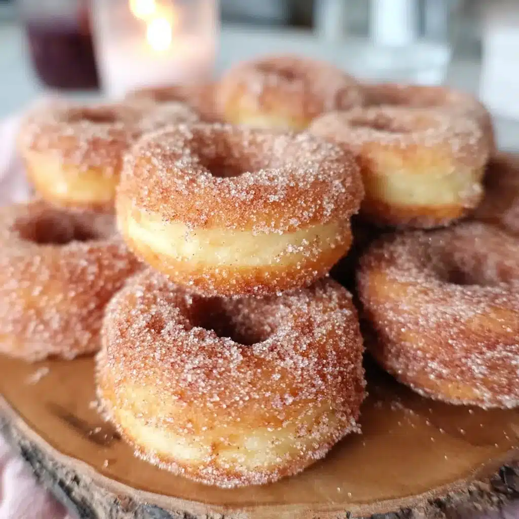 Baked Cinnamon Sugar Donuts