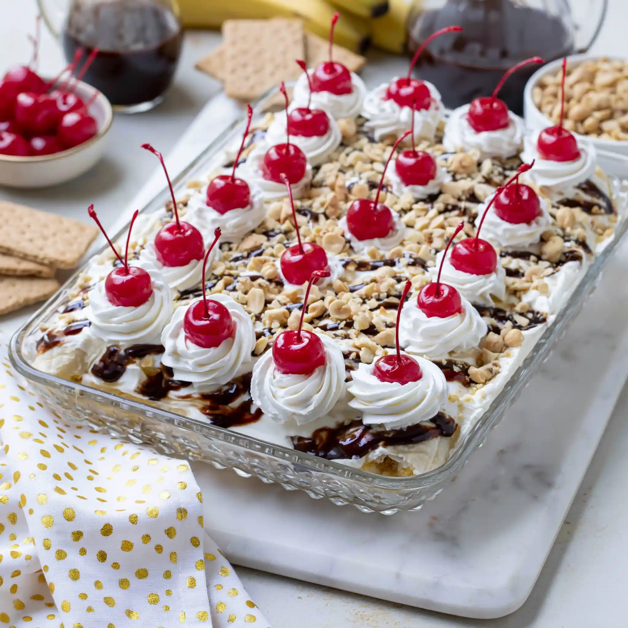 Banana Split Cake