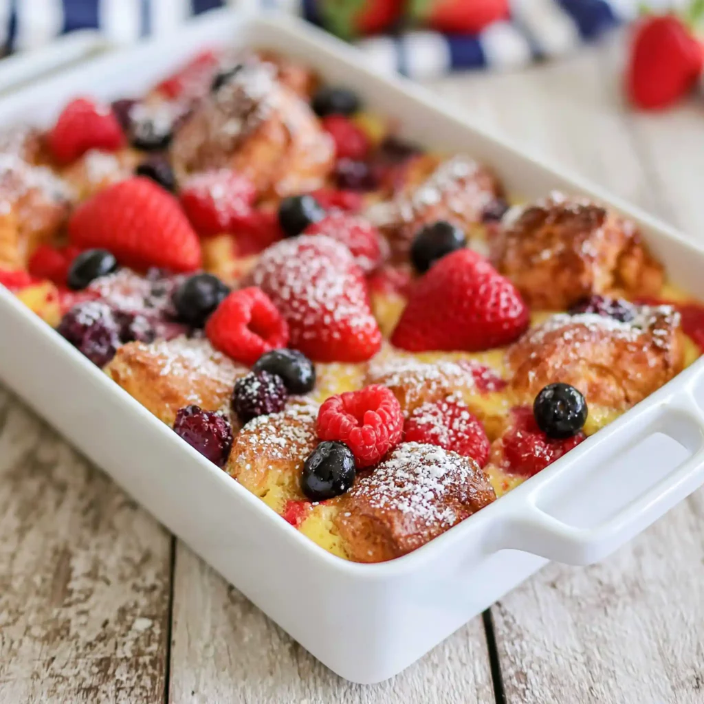 Berry Croissant Bake