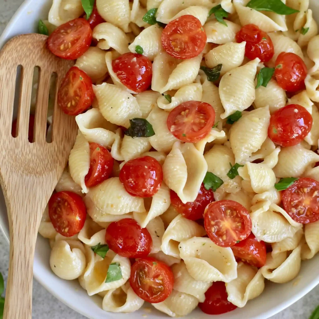 Bruschetta Pasta Salad: Fresh Easy Summer Recipe 4 Bruschetta Pasta Salad